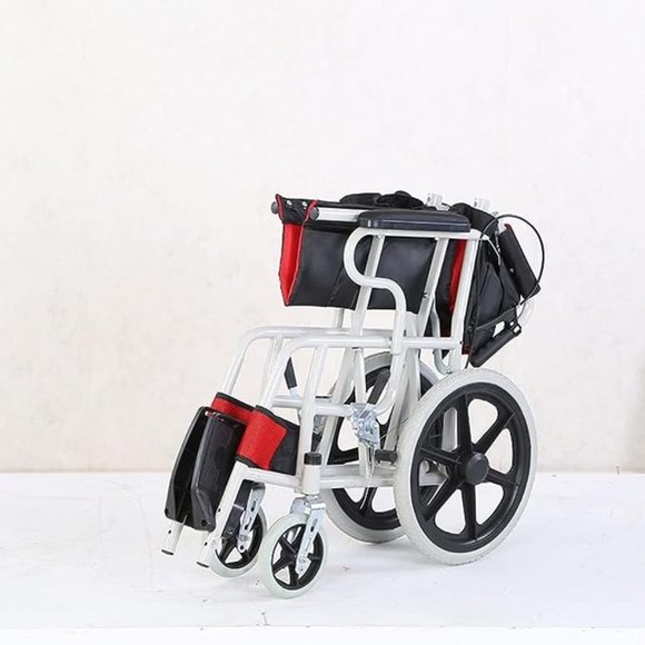 Colorful Lightweight Transport Wheelchair Medical Orthopedic Foldable Portable - Picture 7 of 12